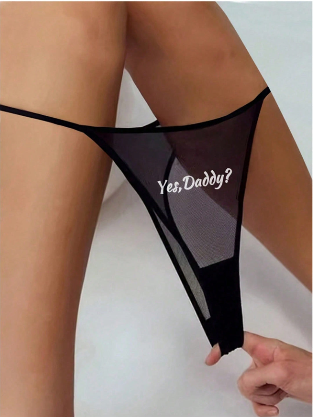 カスタムテキスト、ヨーロッパとアメリカのセクシーなメッシュ面白いTバック超薄型透明パースペクティブ誘惑ローウエスト下着Tパンツ細いベルト女性、クリスマスコスチューム、クリスマスプレゼント、メリークリスマス、カスタマイズされたクリスマス下着、カラフル、かわいい