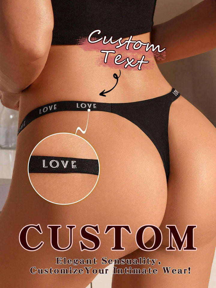 カスタムレディースプリントおもしろTバック、通気性のあるプリントTバック、セクシーで快適なストレッチパンティー、クリスマスコスチューム、クリスマスプレゼント、メリークリスマス、カスタマイズされたクリスマス下着