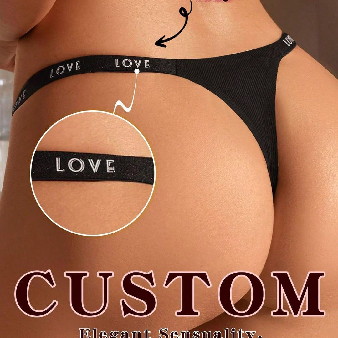 カスタムレディースプリントおもしろTバック、通気性のあるプリントTバック、セクシーで快適なストレッチパンティー、クリスマスコスチューム、クリスマスプレゼント、メリークリスマス、カスタマイズされたクリスマス下着