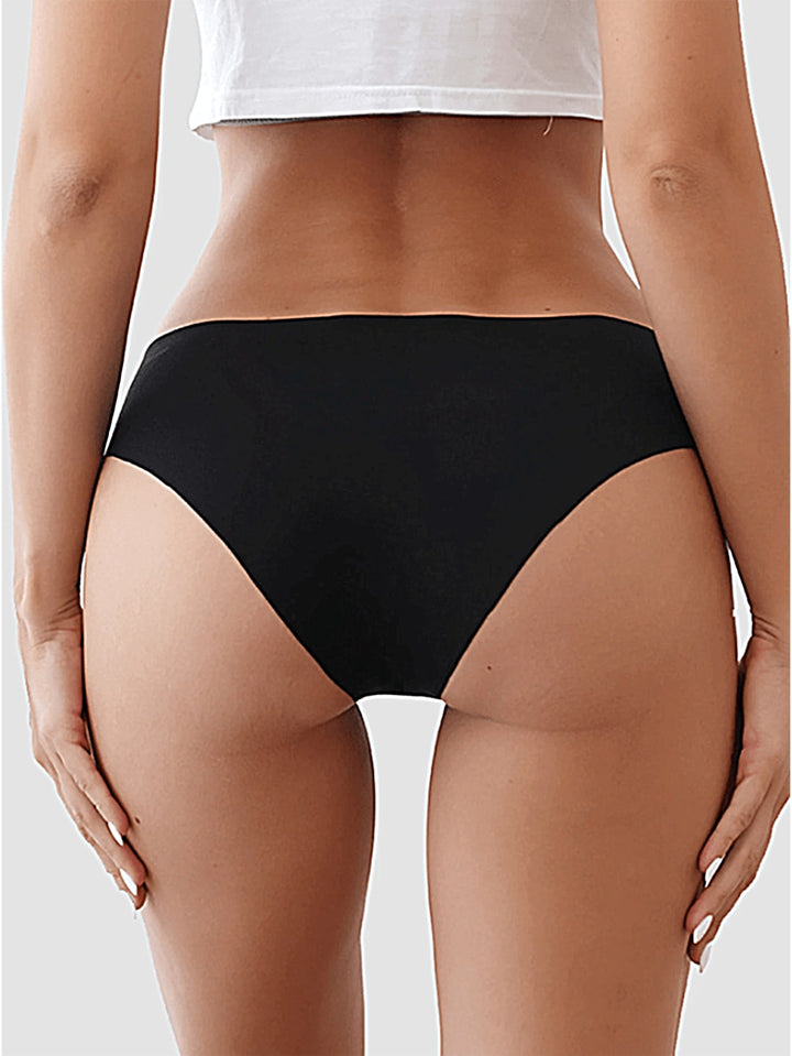 カスタムセクシーなレディース面白いパンティーシームレスパンティーアイスシルク超薄型ブリーフローウエスト跡が残らないランジェリー無地パンティーインティメイツ下着、クリスマスコスチューム、クリスマスプレゼント、メリークリスマス、カスタマイズされたクリスマス下着