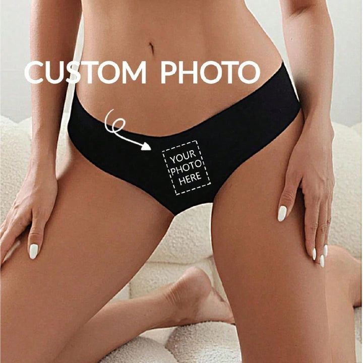 カスタムセクシーなレディース面白いパンティーシームレスパンティーアイスシルク超薄型ブリーフローウエスト跡が残らないランジェリー無地パンティーインティメイツ下着、クリスマスコスチューム、クリスマスプレゼント、メリークリスマス、カスタマイズされたクリスマス下着