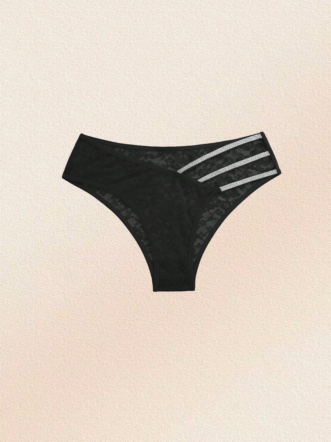 Custom Crystal Letters Women Sexy Funny Briefs Hollowed-Out See-Through Lace Panties Sequine Colorful Custom,Personalized,Unique,Customized Personalized Gifts For Men/Women,Lingerie,Panties,Underwear,Thongs Ideal Gifts For Her Girlfriend Living Room,Bedro