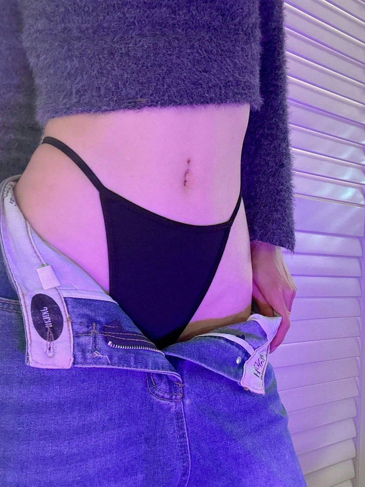 ゴールドチャーム付きカスタムおもしろTバックGストリング • 名前入りパーソナライズチャームTバック • カスタムTバックビキニ • カップルギフト • クリスマスプレゼント • メリークリスマス • カスタマイズされたクリスマス下着