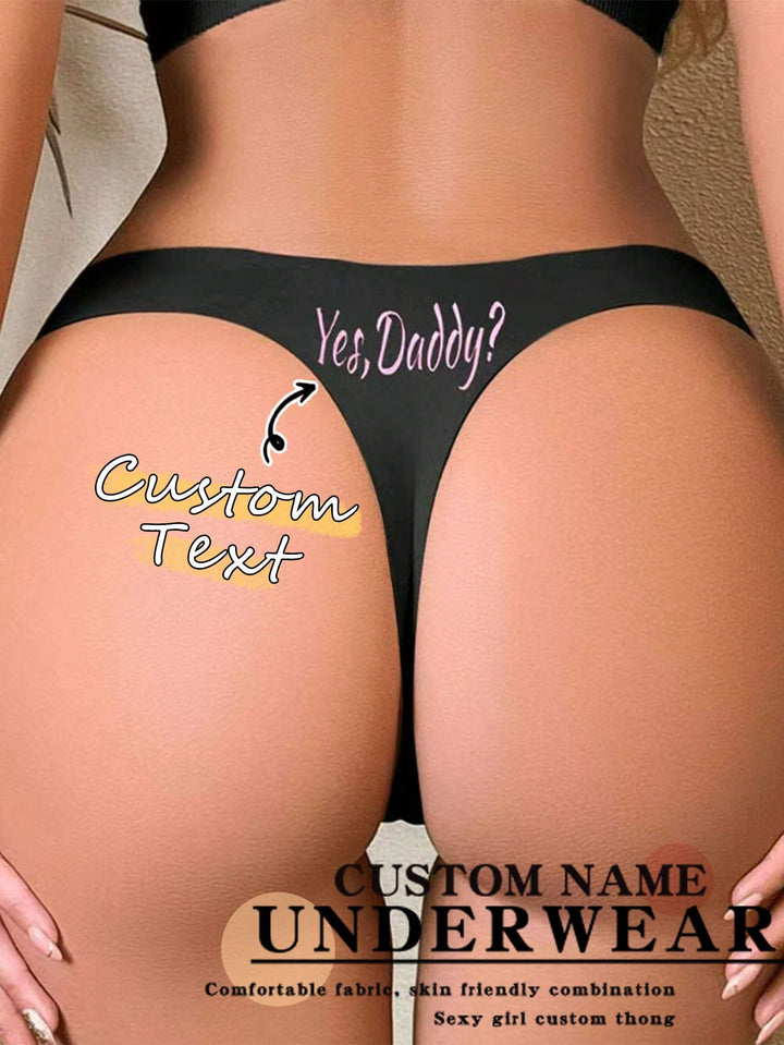 1ピースカスタム面白いクリスマスレディースセクシーセクシーな誘惑ミニマリストセクシーなブリーフ下着衣類