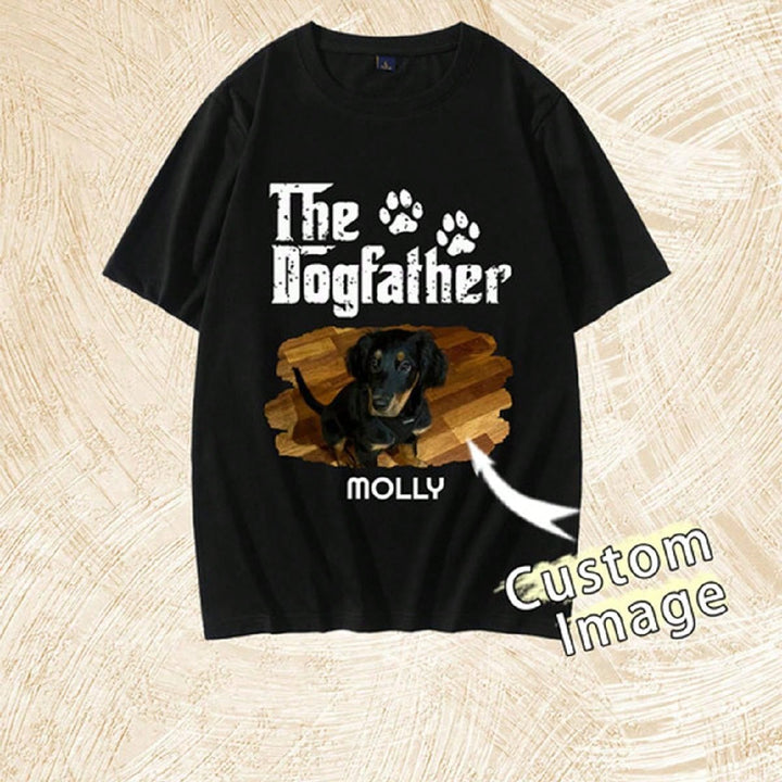 1-Piece Custom Printed Picture Image Comfortable Sports High Street Creative Short Sleeve Men's Funny T-Shirt