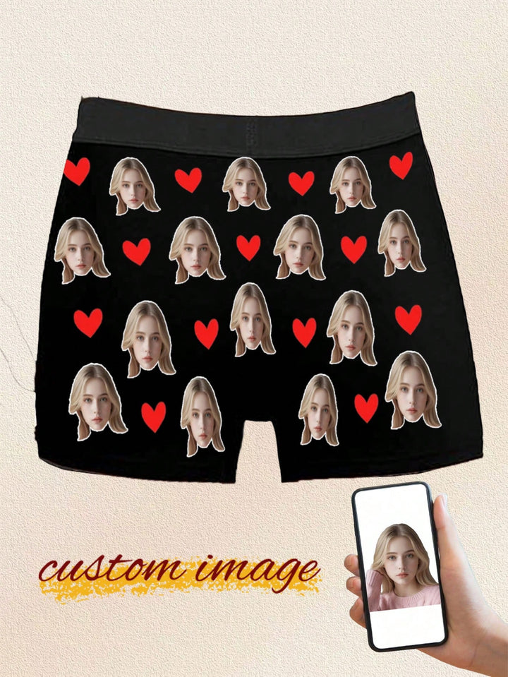 1-Piece Men's Underwear, Customized Pictures, Pattern Customization, Personalized Gifts For Boyfriends, Husbands, And Fathers
