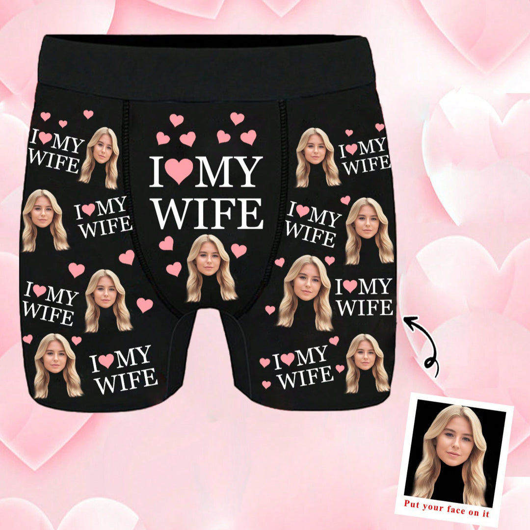 1ピースカスタムフェイスアンダーウェアパーソナライズされたメンズアンダーウェア、カスタム写真、写真付きアンダーウェア、カスタムフェイスアンダーウェア、ボーイフレンドの夫へのギフト、メンズカスタマイズ、冬、パーソナライズされたギフト、記念日、休日、ボーイフレンドの寝室に最適なギフト、Livi