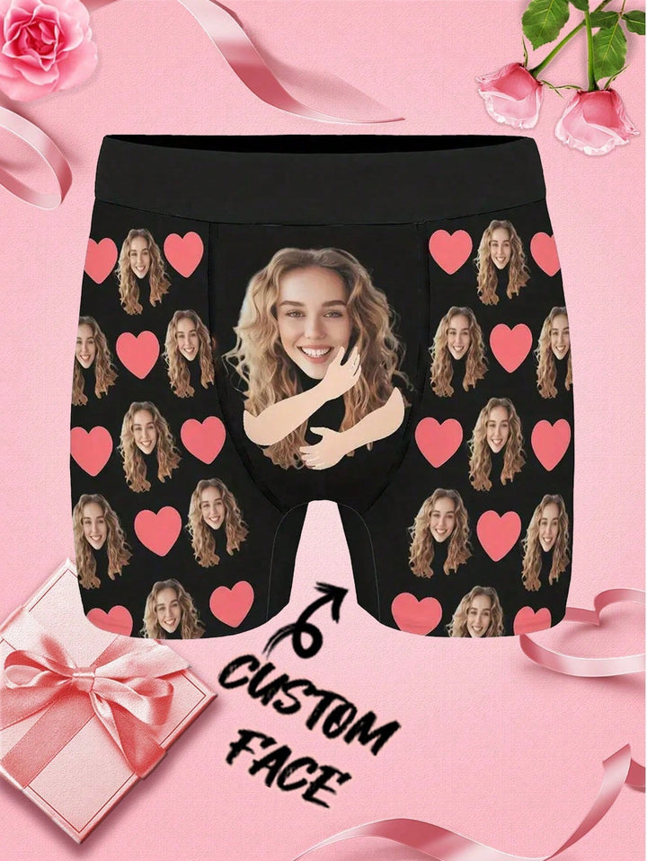 1ピースカスタムフェイスアンダーウェアパーソナライズされたメンズアンダーウェア、カスタム写真、写真付きアンダーウェア、カスタムフェイスアンダーウェア、ボーイフレンドの夫へのギフト、メンズカスタマイズ、冬、パーソナライズされたギフト、記念日、休日、ボーイフレンドの寝室に最適なギフト、Livi