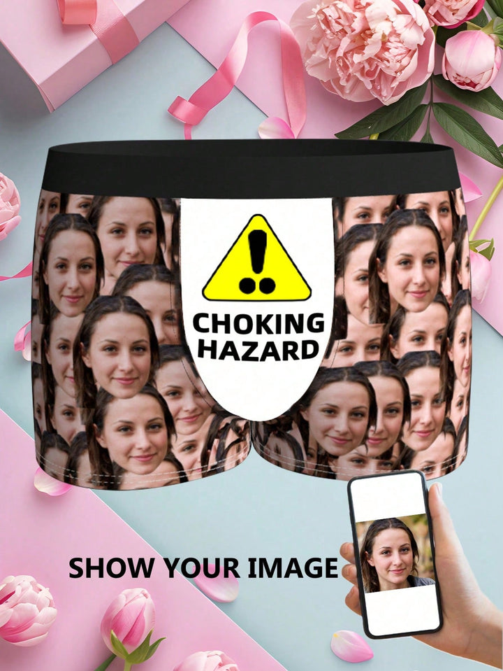 1-カスタム顔写真下着、パーソナライズされた夫用ボクサーパンツ、カスタム楽しい顔ボクサーパンツ、スポーツ、バレンタインデーギフト、記念日ギフト、誕生日ギフト、結婚祝い、親友ギフト、ボーイフレンドギフト寝室、リビングルーム