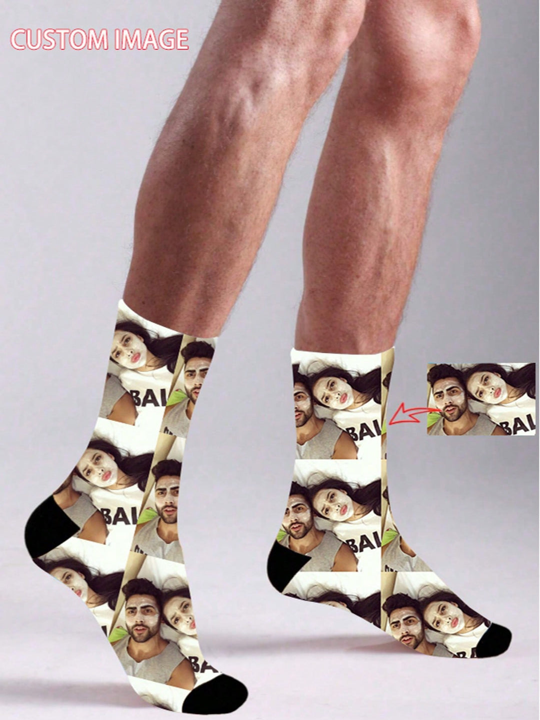 Custom Face Socks, Custom Photo Sock, Custom Printed Socks, Personalized Funny Face Socks, Custom Picture Socks, Put Any Face On The Socks, Anniversary Gift, Valentine Gift, Birthday Gift, Wedding Gift, Mother's Day Gift,Dawg,Colorful,Cute,Adorable,Contra