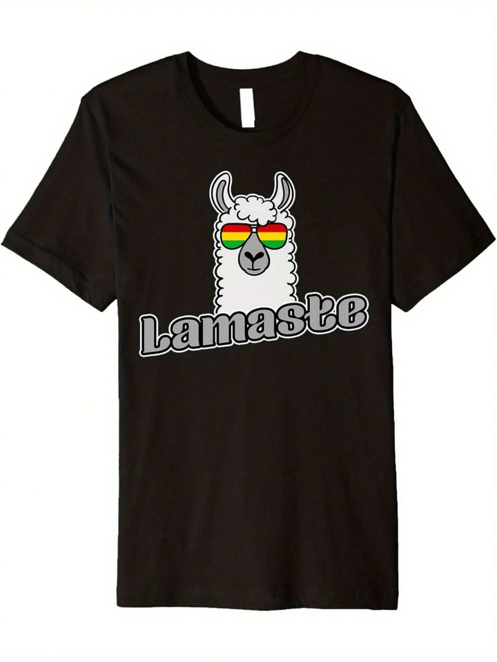 1PCS  100% Cotton Men's Printed T-Shirt. Interesting And Lovely Men's T-Shirt. This Round Neck Cotton Short Sleeve T-Shirt Is Suitable For Everyday Wear.