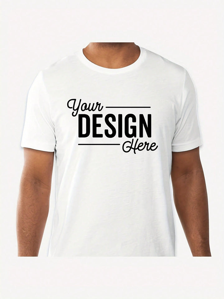 1PCS 100% Cotton Men's Graphic T-Shirt. Easter Faith T-Shirt. This Round Neck Cotton Short Sleeve T-Shirt Is Suitable For Easter