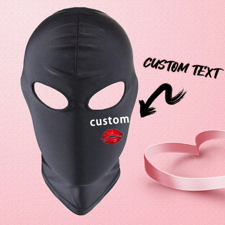 カスタマイズされたメンズとレディースのスキーマスク1個、カスタマイズされたテキスト、カスタマイズされた文字、排他的なカスタマイズされたマスクUV防止防風スカーフ、オートバイ、スノーボードライディング、ロールプレイング、ハロウィーン、日焼け防止マスクに適しています