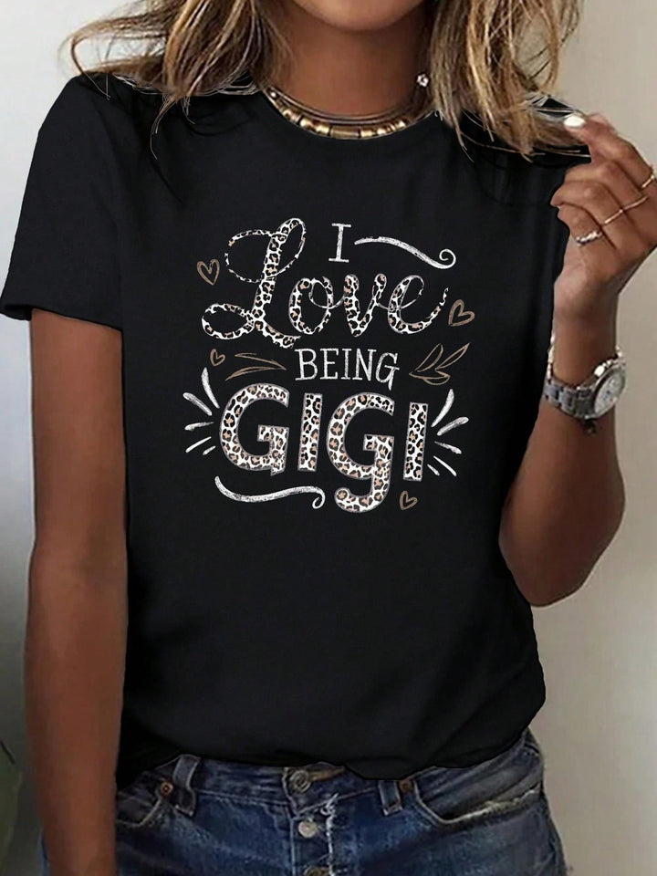 1PCS 100% Cotton Women's Graphic T-Shirt. Comfortable Fit T-Shirt. This Round Neck Cotton Short Sleeve T-Shirt Is Perfect For Everyday Outings.