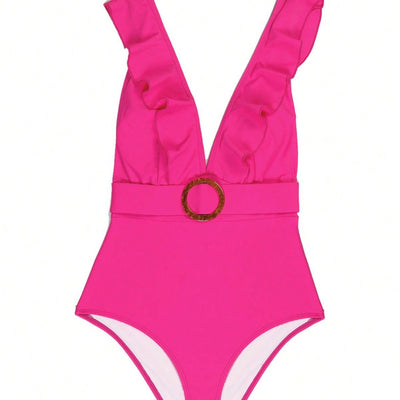 New One-piece swimsuit women