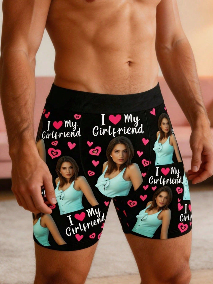 Design Your Own Face Boxer Briefs Personalized Photo Underwear Gifts