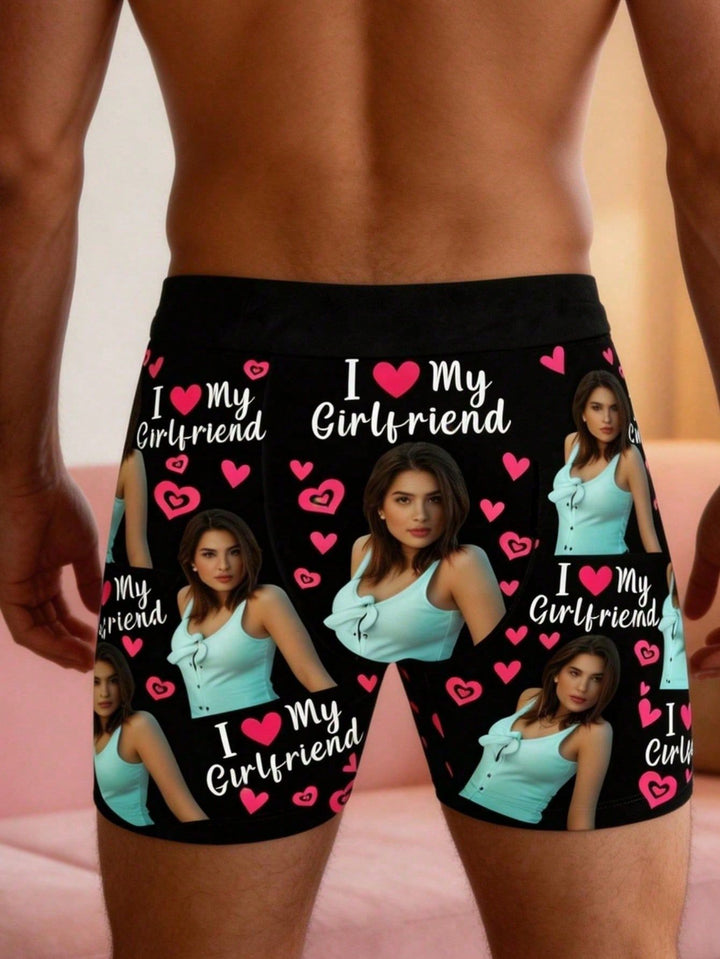 Design Your Own Face Boxer Briefs Personalized Photo Underwear Gifts