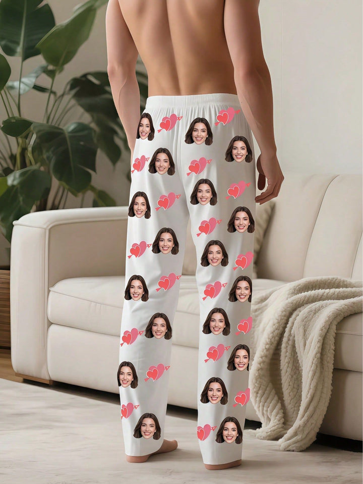 Design Your Own Photo Pajama Bottoms – Custom Full-Print Unisex Pants