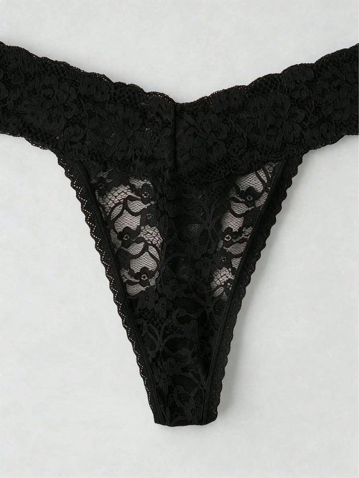 Custom Text Bling Panties Sexy Lace Thong Bride Bachelorette Party Gift