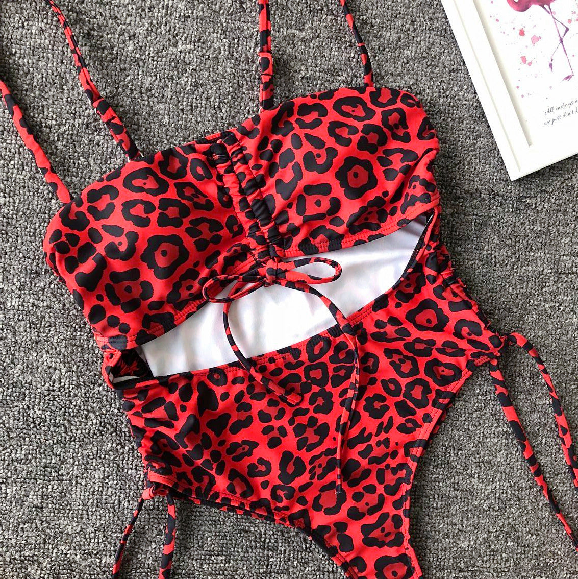 Cutout Plunging Cheeky One-Piece Swimsuit – BISSOMMER