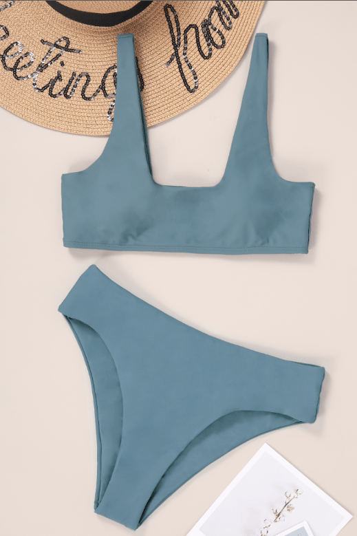 Emery Plain Scoop Neck Bikini