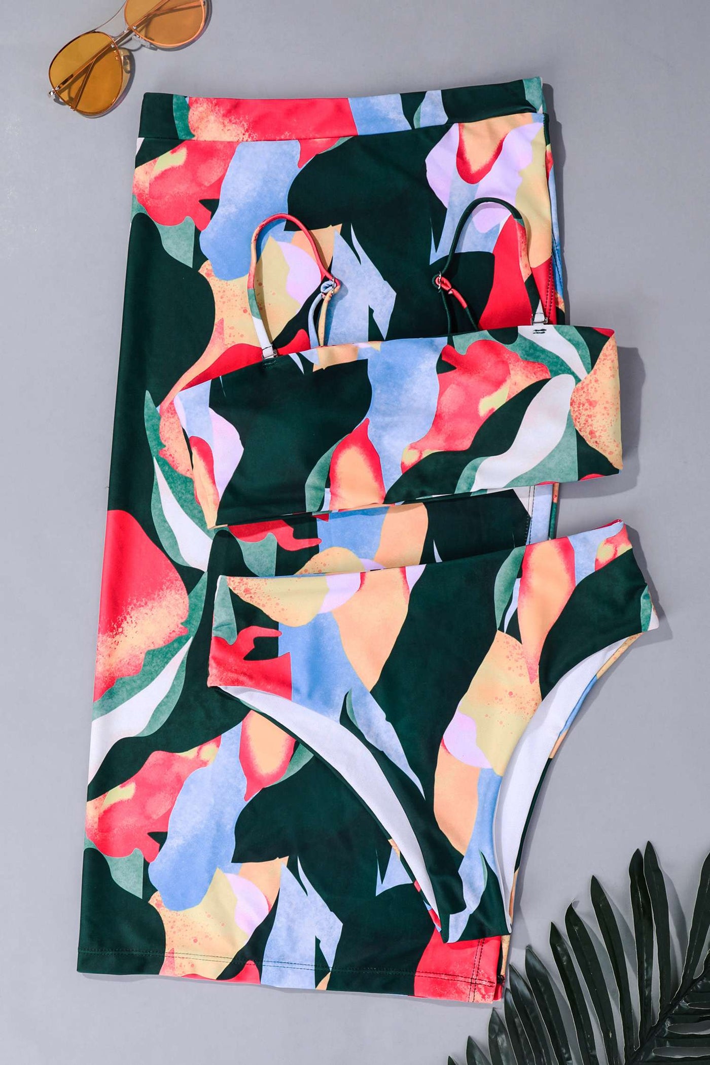 Kamila 3pack Boho Bikini & Beach Skirt