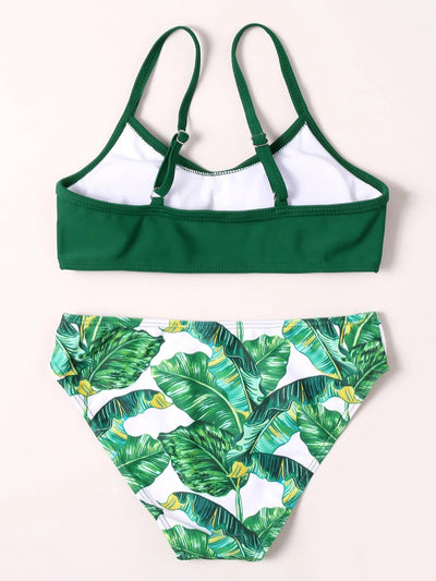 Boho Girls Tropical Bikini Swimsuit